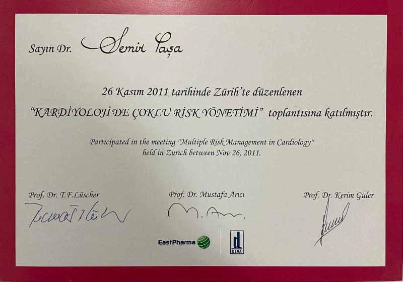 Prof. Dr. Semir Paşa uluslararası iç hastalıkları kongresi